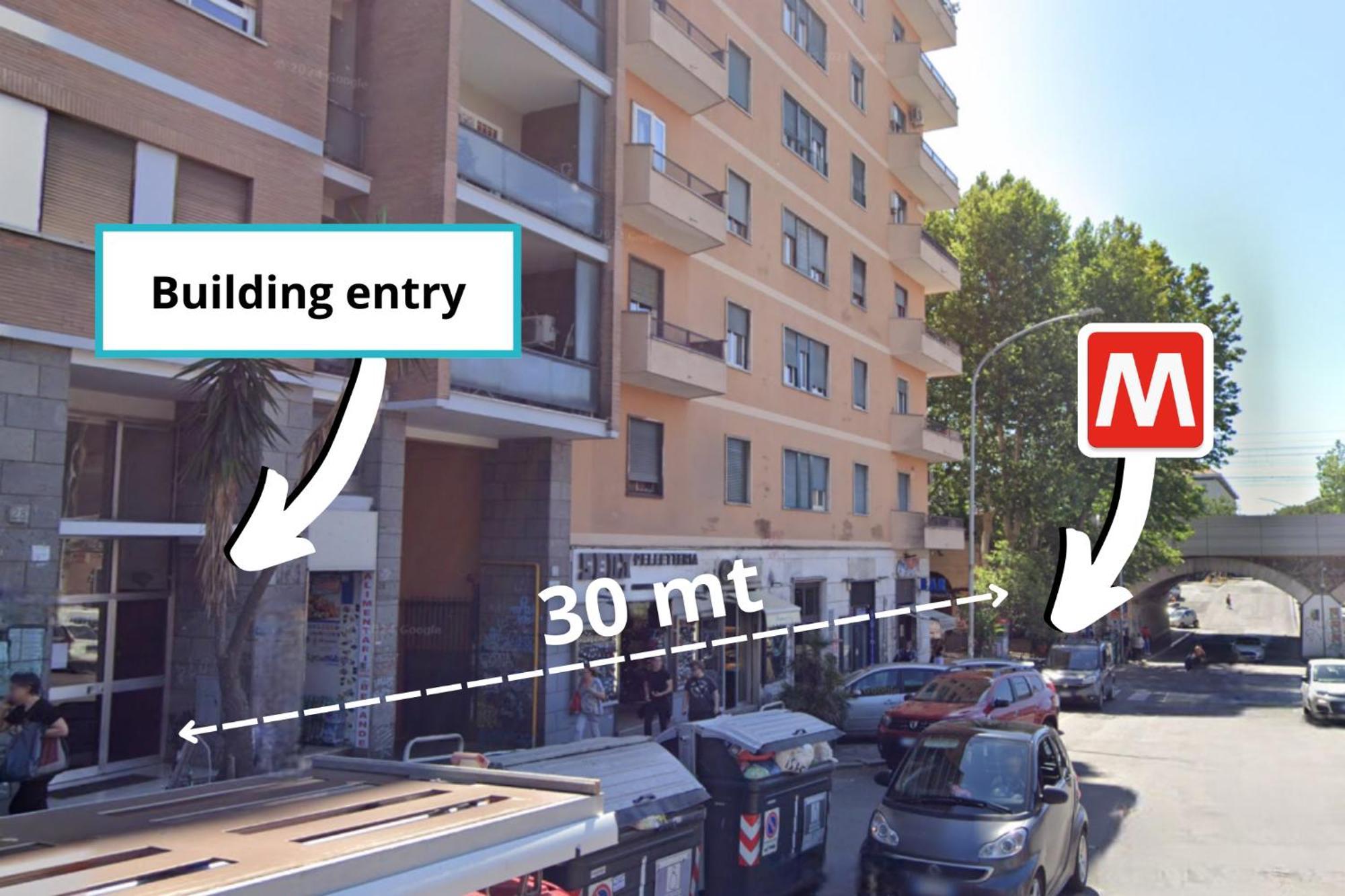 San Paolo Suites Metro Station Roma Exterior foto